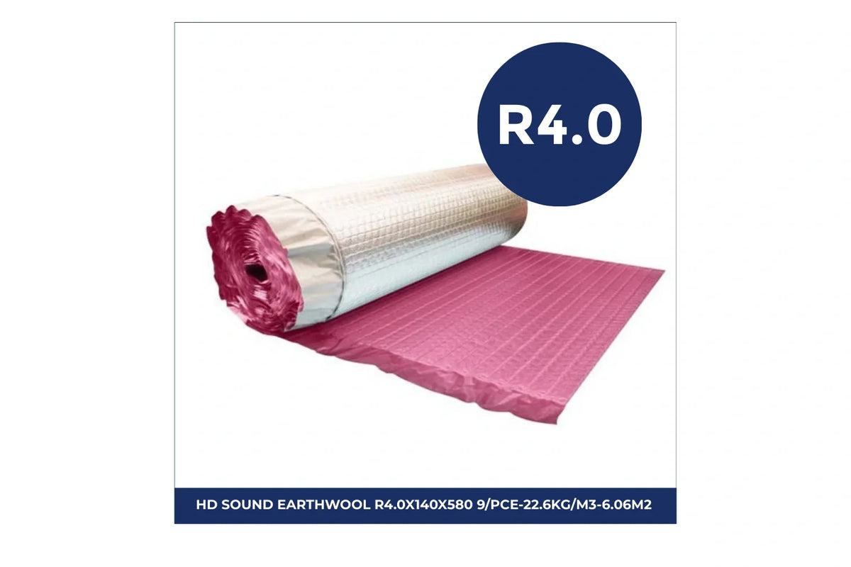 Roll of Sancell Therm 4.0 + Lap foil insulation, measuring 1350mm x 33.4m with 45m² coverage, designed to provide reflective thermal insulation and reduce heat transfer in building applications