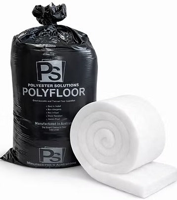 POLYESTER UNDERFLOOR PACK R2.0 110mm x 450mm x 10mtr (2pp)=9.00m2