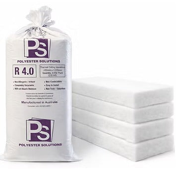POLYESTER WALL BATTS THERMAL R2.0 90mm x 580mm x 1170mm (12)=8.14m2